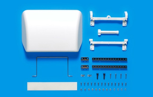 [ T56546 ] Tamiya roof spoiler white 1/14 truck