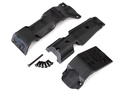 [ TRX-8637 ] Traxxas skid plate set, front/skid plate, rear/3x10 BCS (6)/3x30 BCS (1) - TRX8637