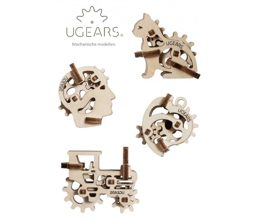 [ UGEARS4820184120587 ] U-fidget Tribics