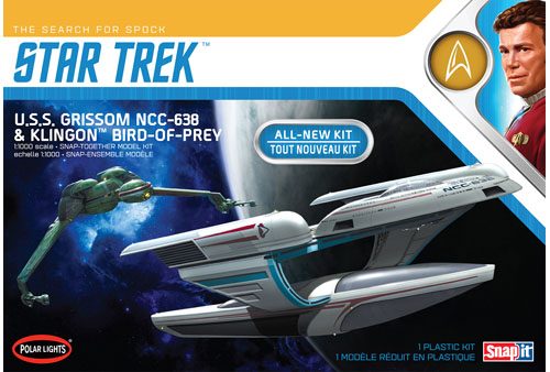 [ POL957 ] Star trek USS Grissom kligon 1/1000 snapit