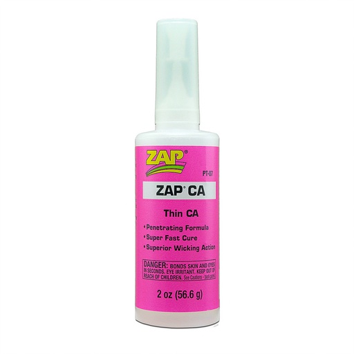[ PT07 ] Zap Thin Ca  glue 2oz (56.6g)