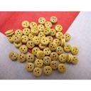 [ BBF696 ] 04-BF-0696 WOODEN DEAD EYE 7MM 50 50PCS 
