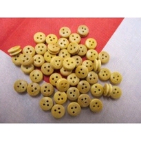 [ BBF696 ] 04-BF-0696 WOODEN DEAD EYE 7MM 50 50PCS 