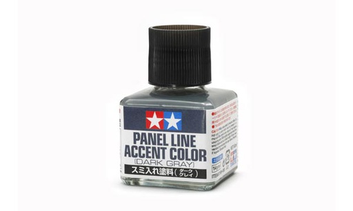 [ T87199 ] Tamiya panel line accent color dark gray