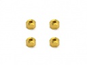 [ PROCA-16083 ] CARISMA RC - SCA-1E Brass Weight Wheel Hex Set 4pcs
