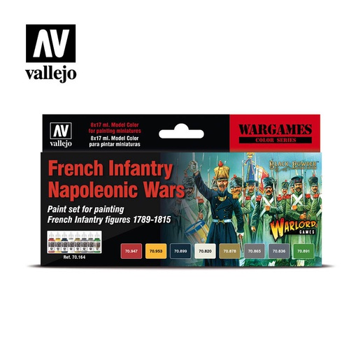[ VAL70164 ] Vallejo French infantry napoleonic wars