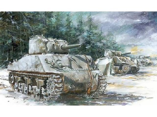 [ DRA7569 ] Sherman M4A3 (105mm) VVSS  1/72 - DRAGON
