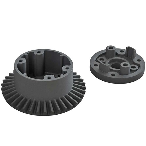 [ AR310872 ] Arrma DIFF CASE SET 37T MAIN GEAR 4x4 BLX - ARAC4022