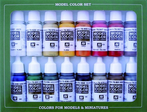 [ VAL70149 ] Vallejo Napoleonic colors French & British 16 x 17ml