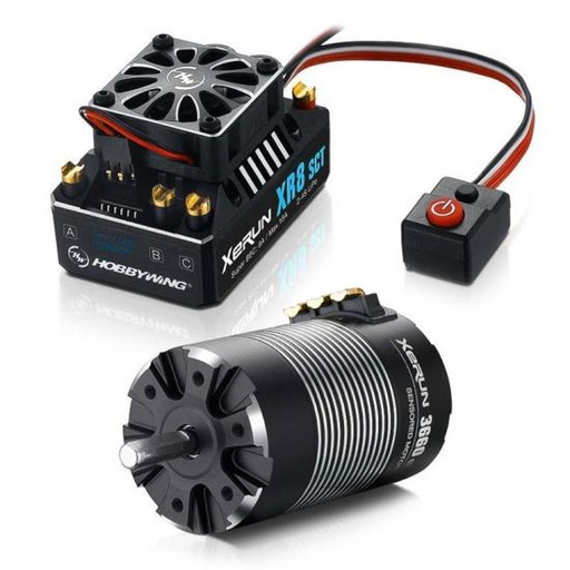 [ HW38020411 ] Hobbywing combo XR8 SCT 3660SD A, 4300KV 5mm