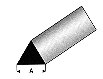 [ RA404-51 ] Raboesch PLASTIC DRIEHOEK VOL 60° 1.0 mm 1 meter