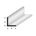 [ RA417-56 ] Raboesch PLASTIC L PROFIEL 4.0X8.0 mm 1 meter