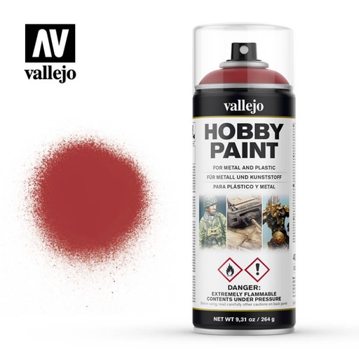 [ VAL28016 ] Vallejo Scarlet Red 400ml. spray