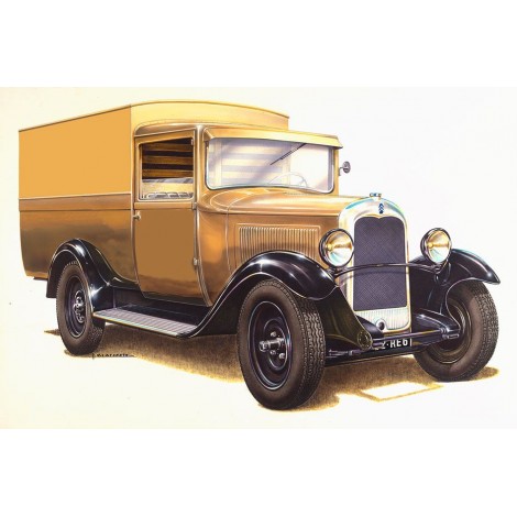 [ HE80703 ] Heller Citroen C4 Foutgonnette 1928 1/24