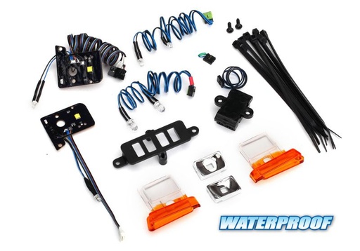 [ TRX-8036 ] Traxxas LED light set (contians headlights, tail lights, side marker lights and distribution block) fits 8010 body, requires TRX-8028 - TRX8036