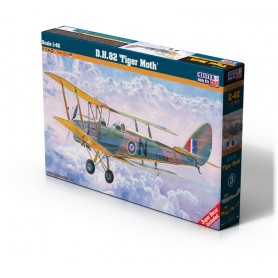 [ MISTERE-42 ] D.H.82 Tiger Moth british II WW trainer biplane  1/48