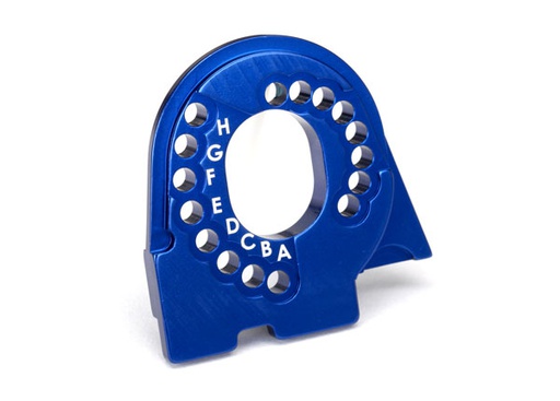[ TRX-8290X ] Traxxas Motor mount plate, TRX-4, 6061-T6 alu blue anodized - TRX8290X