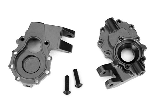 [ TRX-8252A ] Traxxas Portal housings, inner (front), 6061-T6 alu charcoal grey (2) - TR8252A
