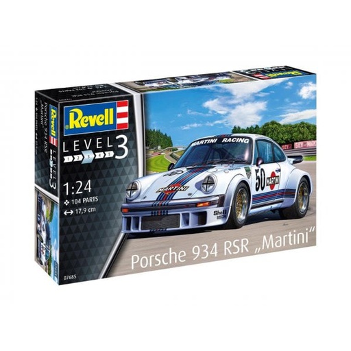 [ RE07685 ] Revell Porsche 934 RSR &quot;Martini&quot; 1/24