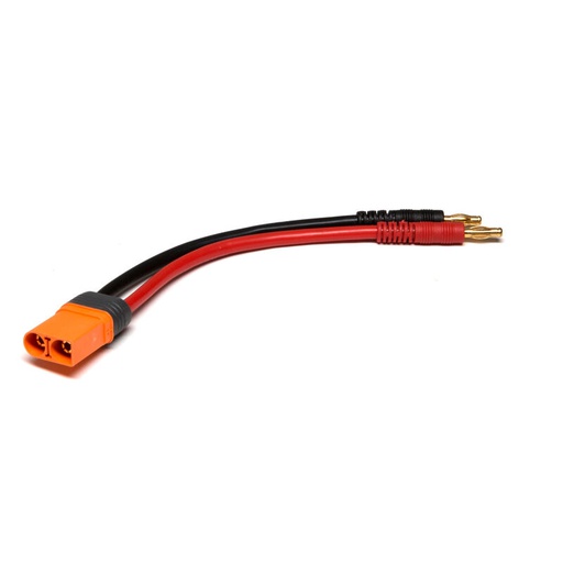 [ SPMXCA504 ] IC5 Charge Lead 6" - 10 AWG / 4mm Bullet