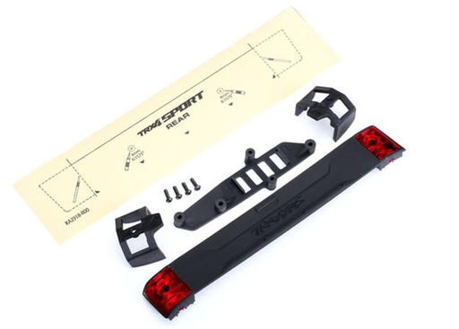 [ TRX-8117 ] Traxxas Tailgate panel / tail light lens (2) left & right / mounting hardware - TRX8117
