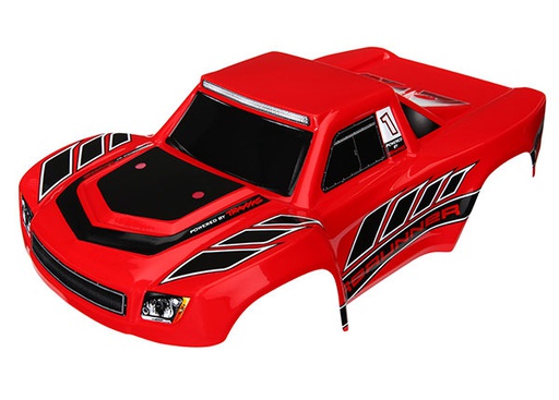 [ TRX-7617 ] Traxxas Body latraxx desert prerunner, Red+decals