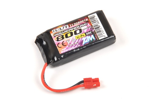 [ T2MT1308001R ] akku 800 mah rode stekker T5172