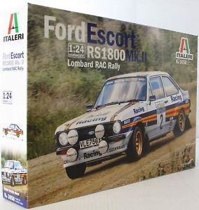[ ITA-3650 ] Italeri Ford escort RS1800 Mk.II Lombard RAC Rally 1/24