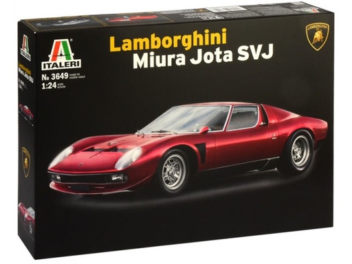 [ ITA-3649 ] Italeri Lamborghini Miura Jota SVJ 1/24