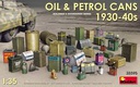 [ MINIART35595 ] Oil & petrol cans 1930-40 1/35