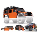 [ TRX-8011A ] Traxxas Body land rover defender adventure orange (complete) - TRX8011A