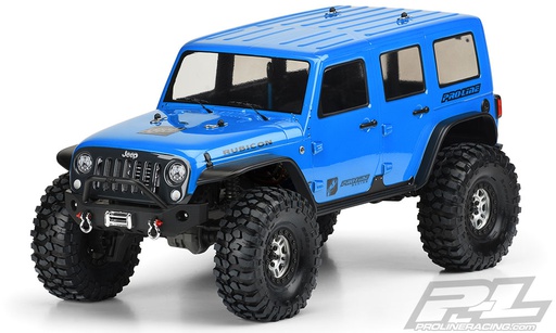 [ PR3502-13 ] Pre painted Jeep wrangler rubicon body blue  (TRX-4)