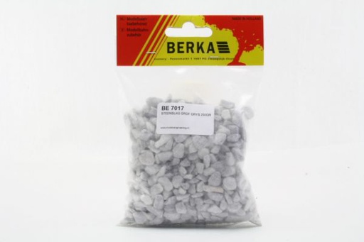 [ BE7017 ] steenslag grof grijs 250 gr