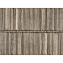 [ NO56664 ] Noch 3D-Kartonplaat "Houten Wand" 25 x 12,5 cm