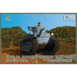 [ IBG72037 ] Type 89 japanse medium tank kou gasoline early 1/72