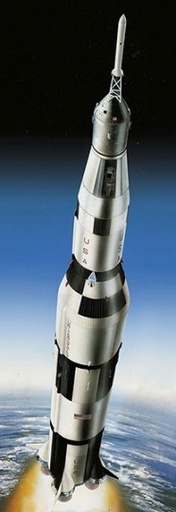 [ RE03704 ] Revell Apollo 11 saturn V rocket  1/96