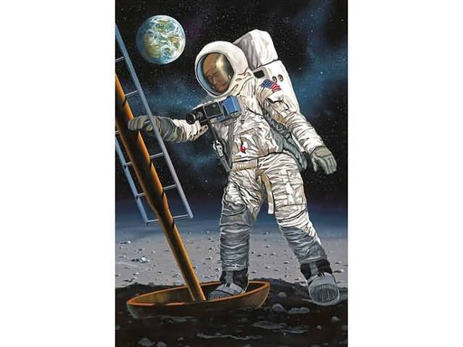 [ RE03702 ] Revell Apollo 11 Astronaut on the moon 1/8