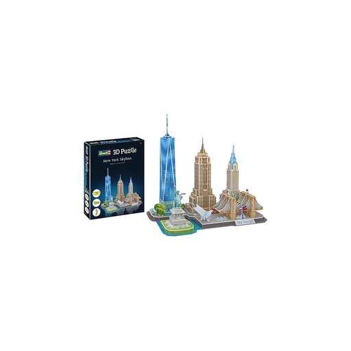 [ RE00142 ] Revell 3D puzzle New York Skyline 