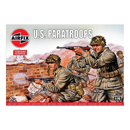 [ AIRA00751V ] Airfix U.S. Paratroops 1/76