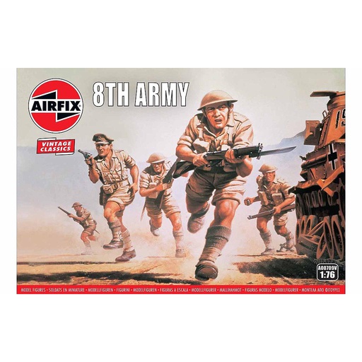 [ AIRA00709V ] Airfix British WWII 8th Army  1/76