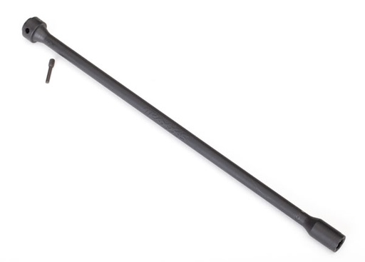 [ TRX-6767 ] Traxxas driveshaft, center, plastic (black) / screw pin-TRX6767 