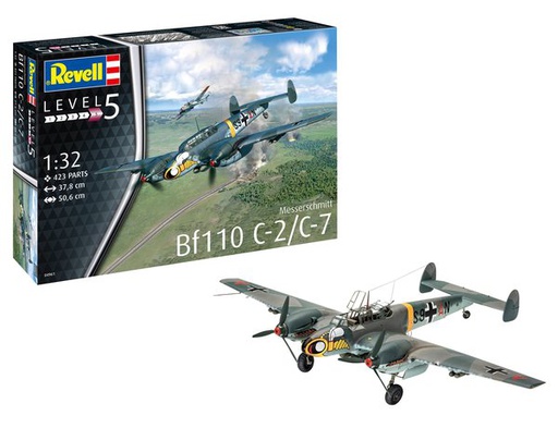 [ RE04961 ] Revell Messerschmitt bf110 C-2/C-7 1/32