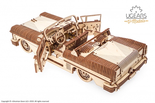 [ UGEARS4820184120969 ] Cabriolet VM-05