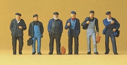 [ PRE10350 ] Preiser industrial workers and dockers 1/87 HO