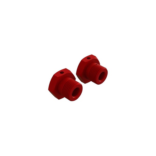 [ ARA310904 ] Arrma Alu Wheel Hex 17mm Red - AR310904