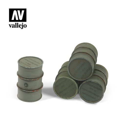 [ VALSC205 ] Vallejo SC205 Wehrmacht Fuel Drums