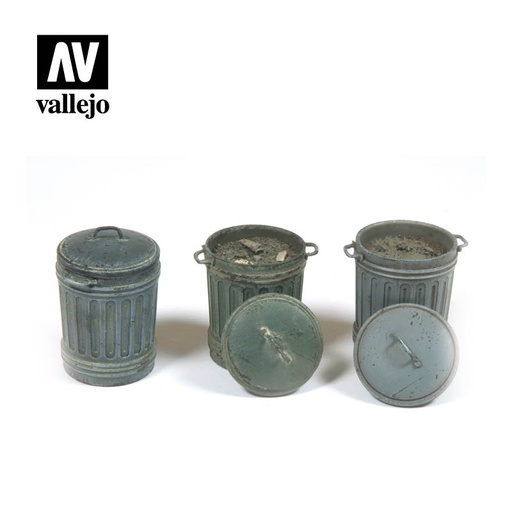 [ VALSC212 ] Vallejo SC212 Garbage Bins #1