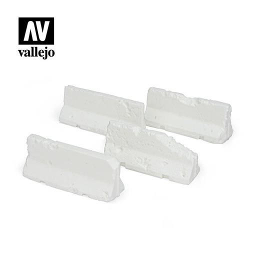 [ VALSC215 ] Vallejo Damaged Concrete Barriers