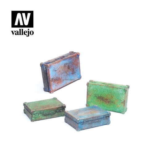 [ VALSC226 ] Vallejo SC226 Metal Suitcases