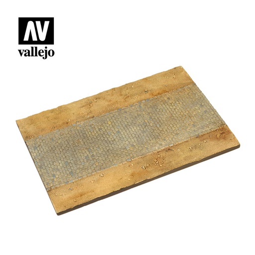 [ VALSC105 ] Vallejo cobblestone road 25X17cm 1/35